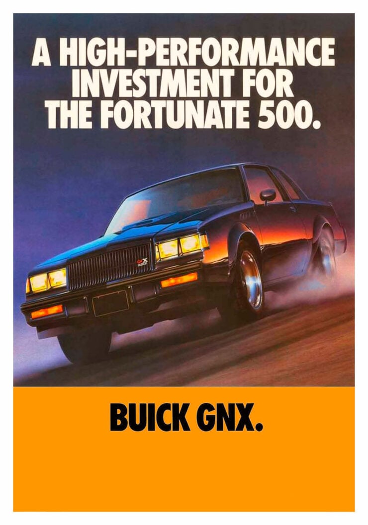 Buick GNX Ad