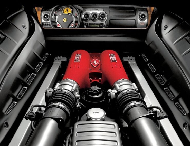 Ferrari F430 V8 Engine In Car
