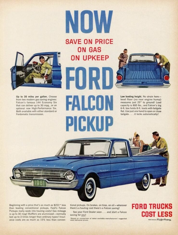 Ford Falcon Ranchero Vintage Ad