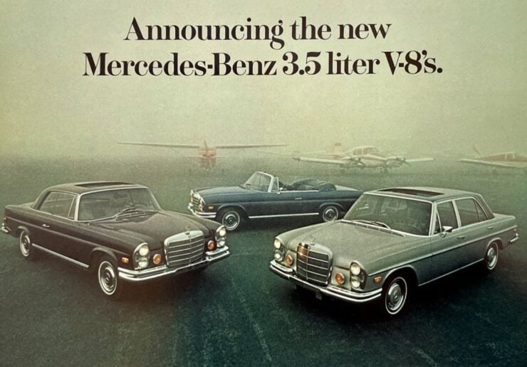 Mercedes-Benz 280SE 3.5 Vintage Advertisement