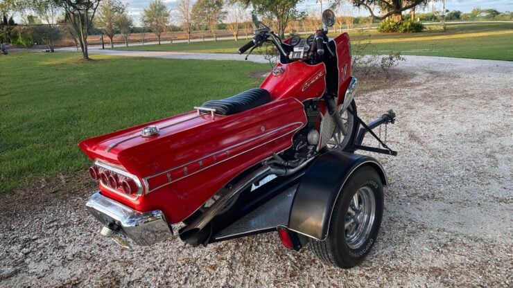 Mercury Comet Cyclone Custom Motorcycle 3