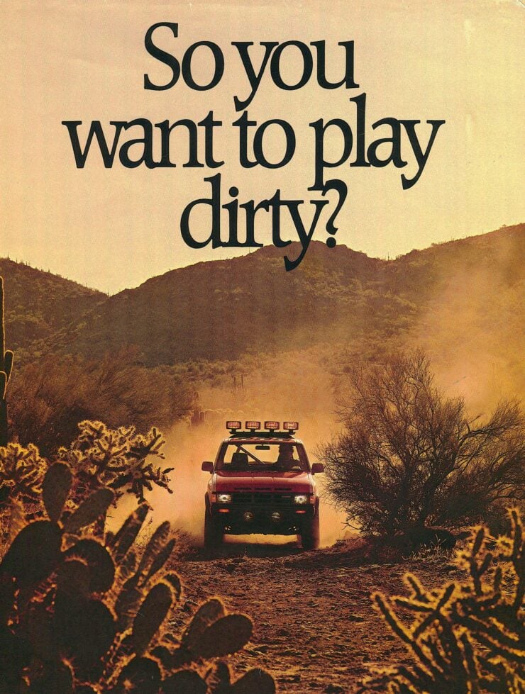 Nissan Desert Runner Vintage Ad