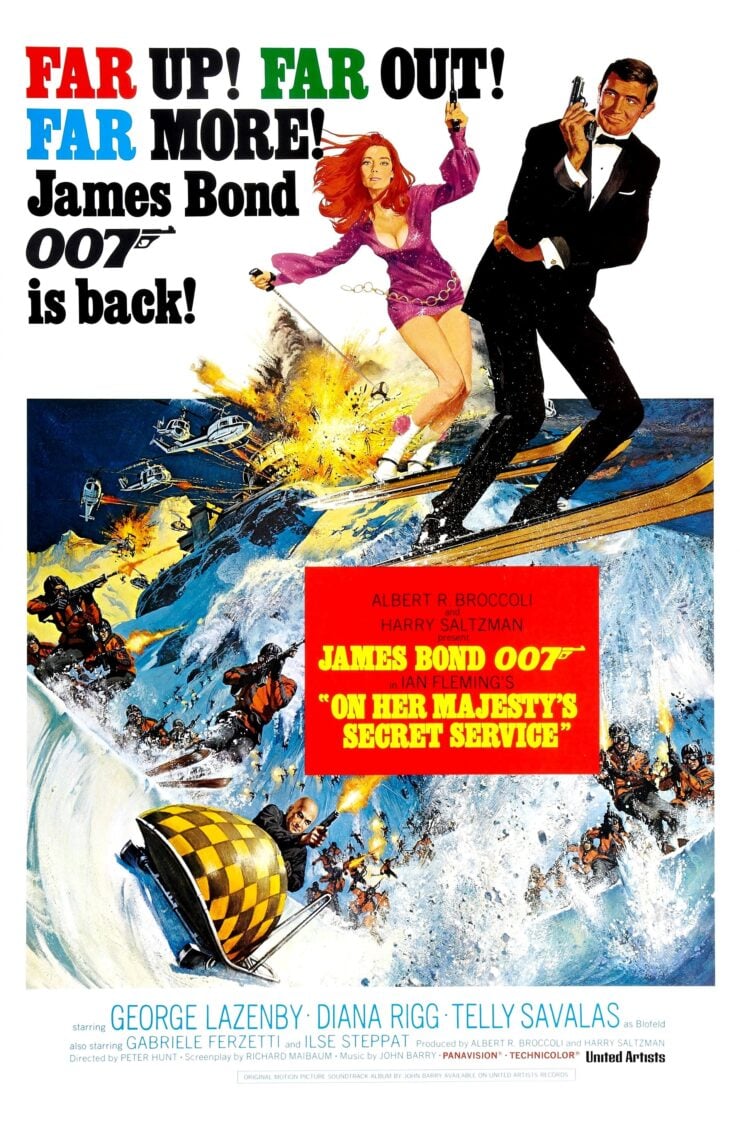 On Her Majesty's Secret Service Movie Poster