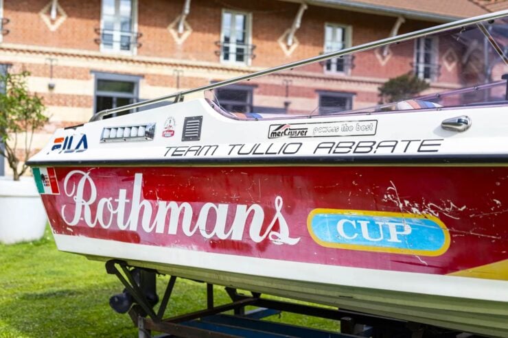 Tullio Abbate Rothmans Trophy Race Boat 3