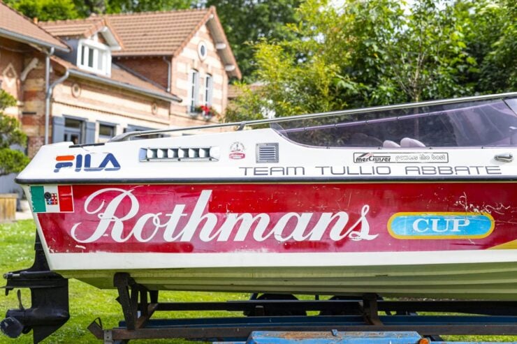 Tullio Abbate Rothmans Trophy Race Boat 4