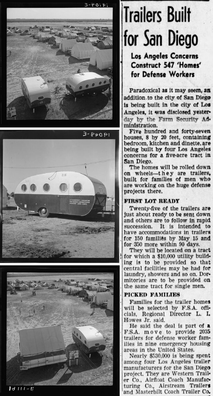 Airfloat Travel Trailer WWII News