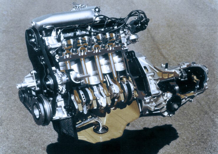 Audi Inline-Five Engine Cutaway