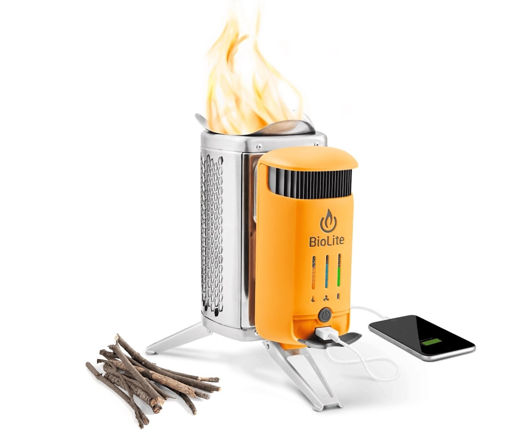 The BioLite CampStove 2+ – An Electricity Generating Camp Stove