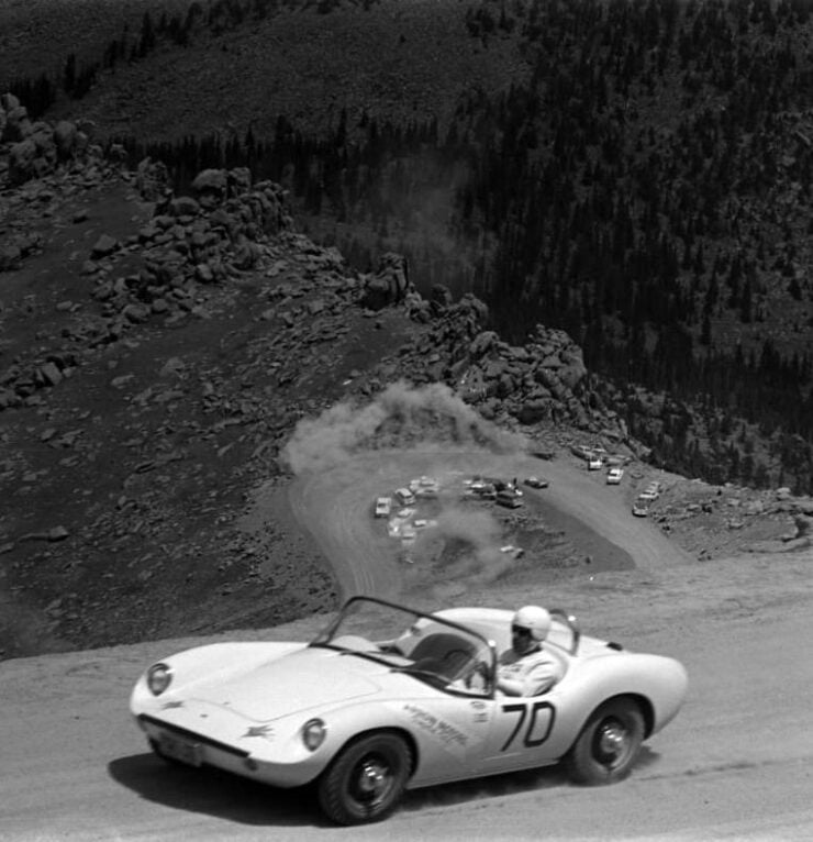 Devin C at the 1962 Pikes Peak Hillclimb 1