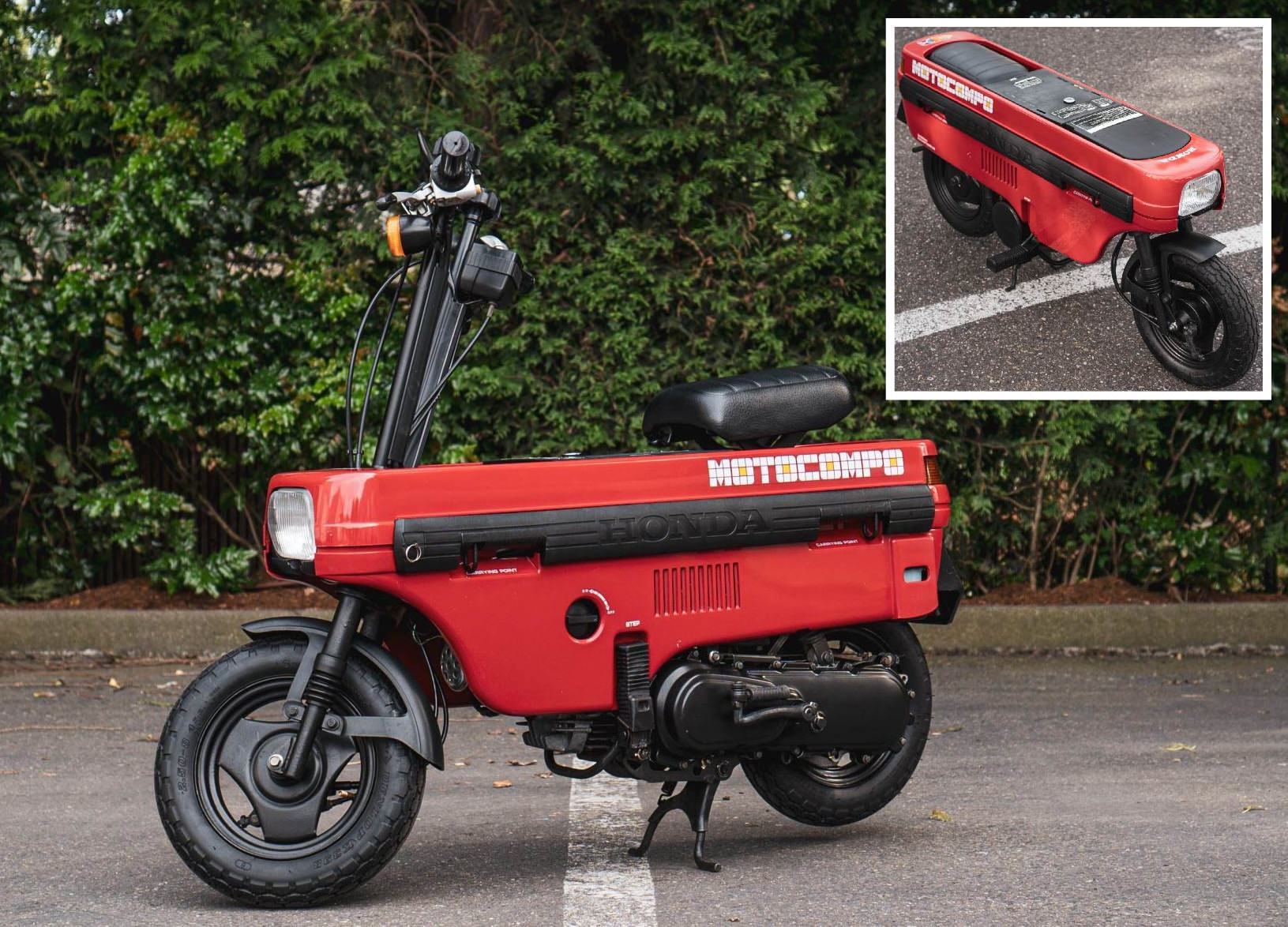 ホンダ モトコンポmotocompoMOTOCOMPO Honda Motocompo: A Folding Scooter That Fits In Your Trunk