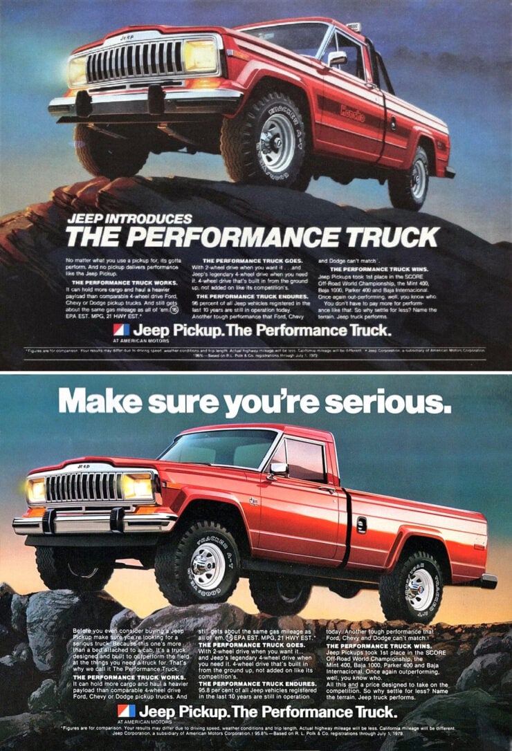 Jeep J10 Vintage Ads