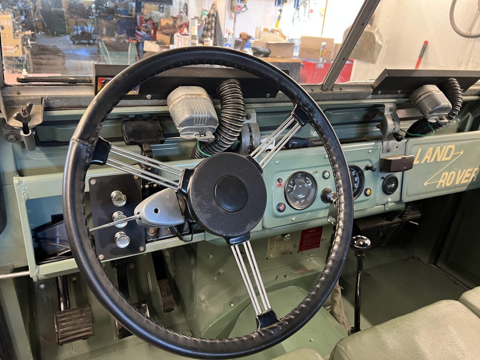 Unusual 4x4: A MerCruiser Boat Engine-Powered 1964 Land Rover Series IIA