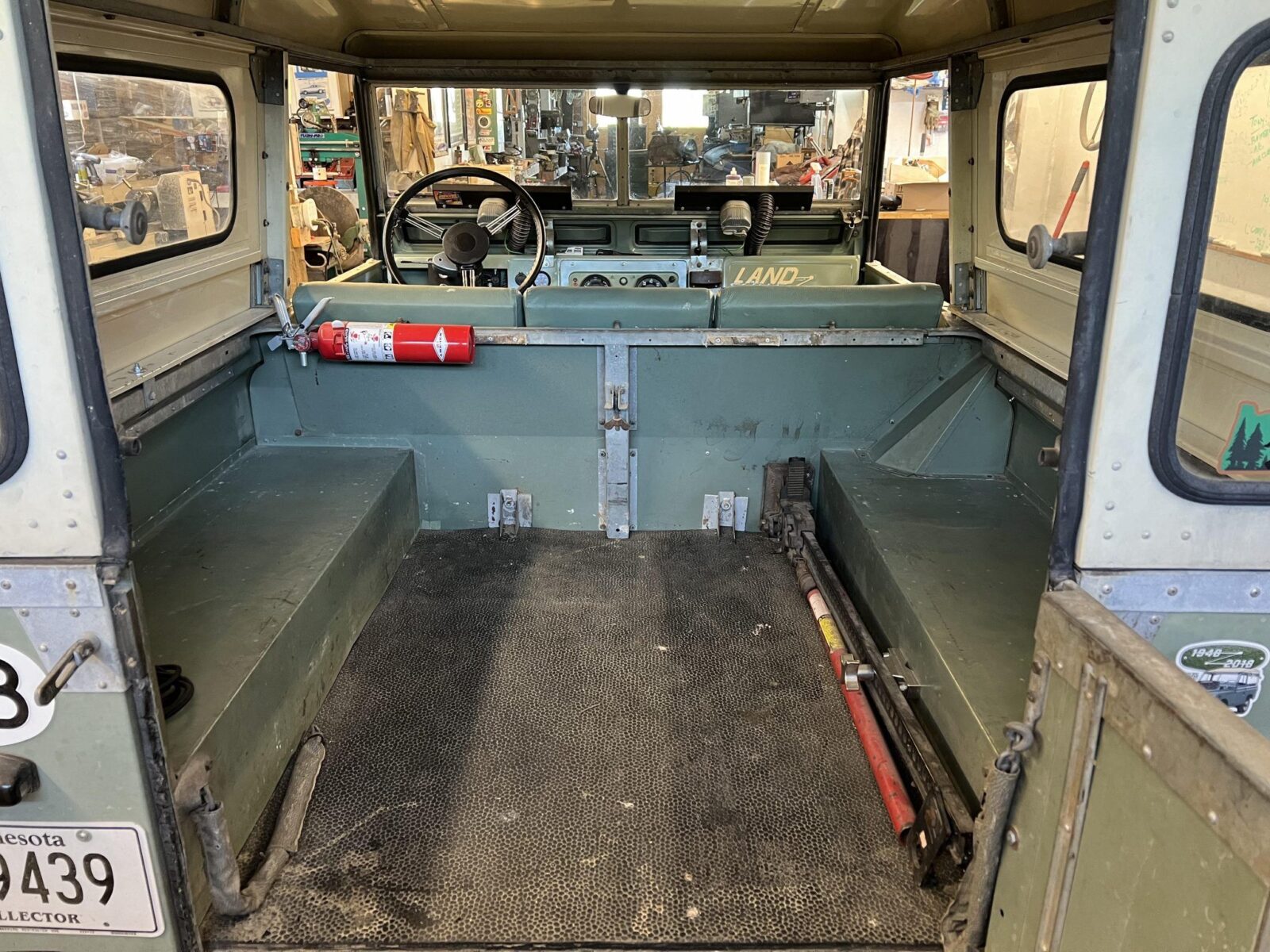 Unusual 4x4: A MerCruiser Boat Engine-Powered 1964 Land Rover Series IIA