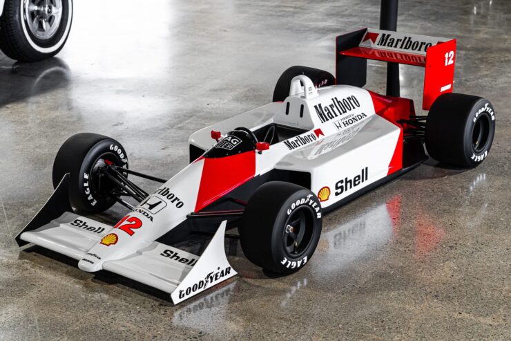 McLaren MP4-4 Formula One Car Scale Model 1