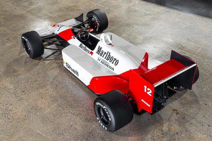 McLaren MP4-4 Formula One Car Scale Model 14