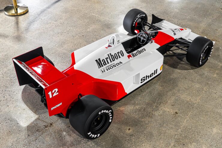 McLaren MP4-4 Formula One Car Scale Model 15