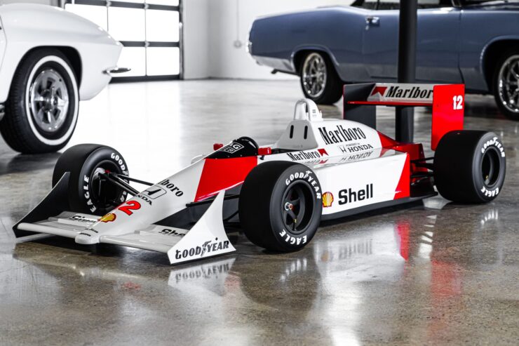 McLaren MP4-4 Formula One Car Scale Model 2