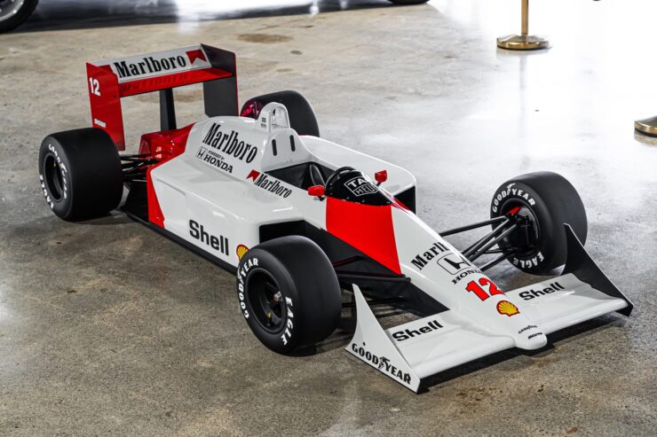 McLaren MP4-4 Formula One Car Scale Model 6