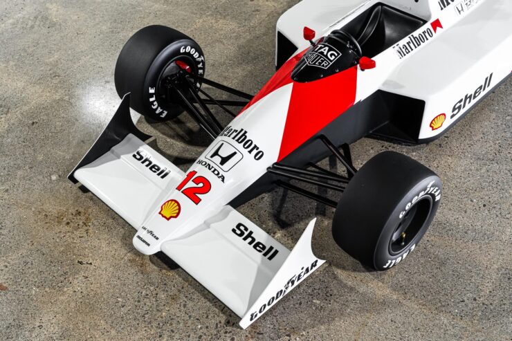 McLaren MP4-4 Formula One Car Scale Model 7