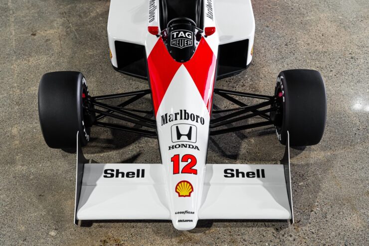 McLaren MP4-4 Formula One Car Scale Model 8