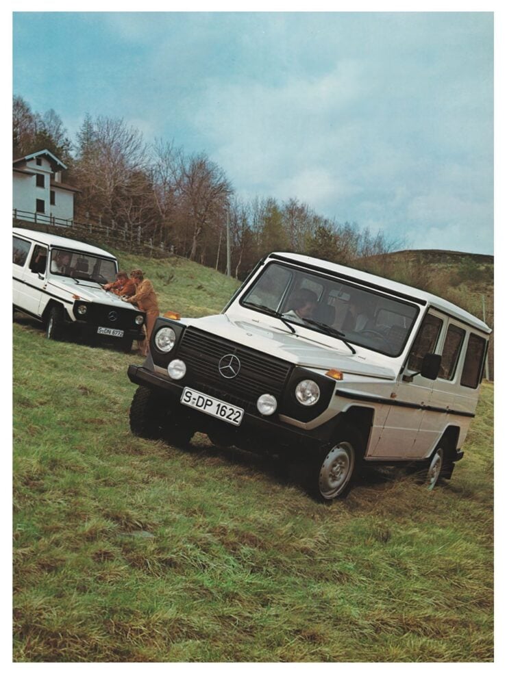 Mercedes G Wagon Vintage Brochure