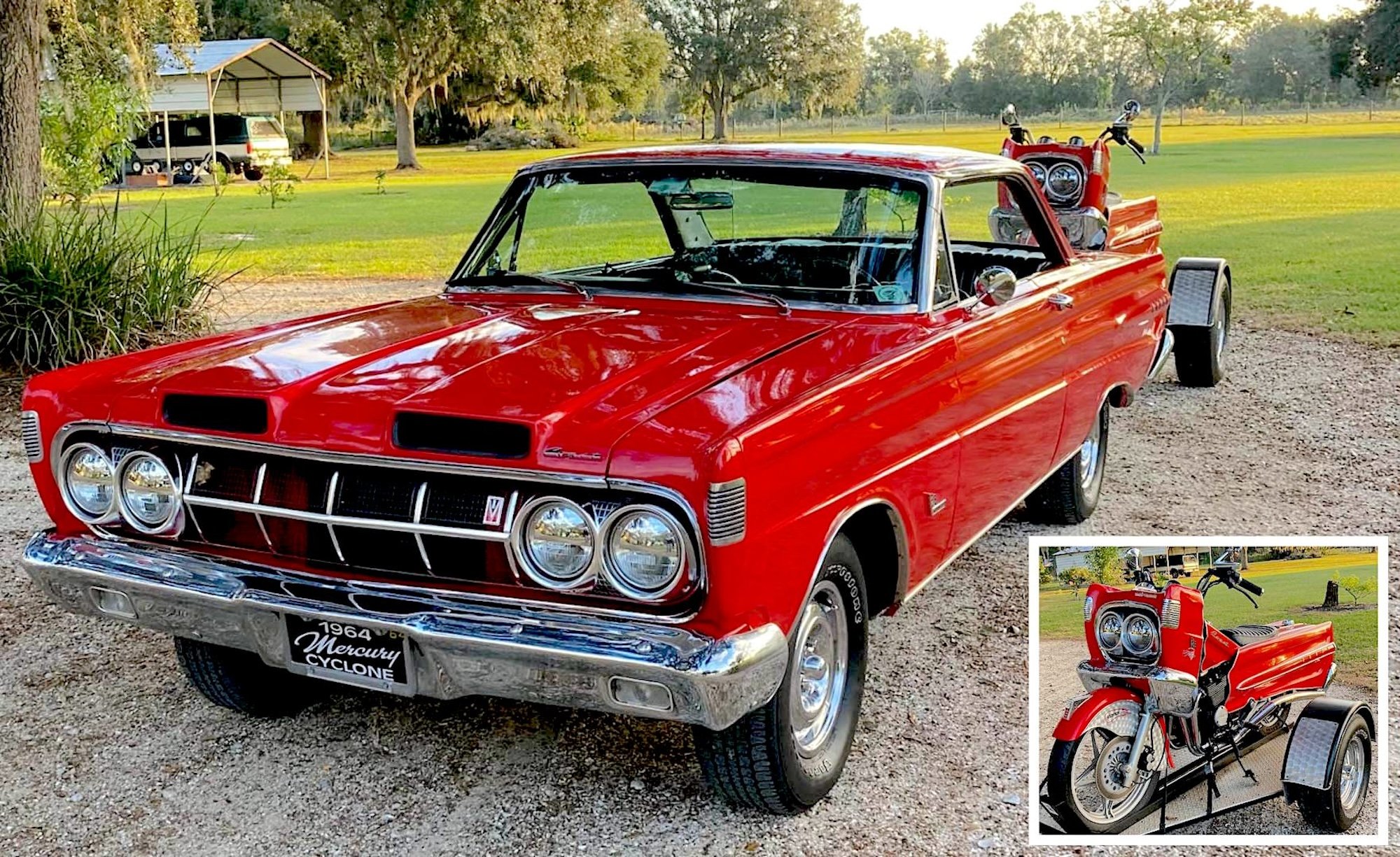For Sale: A 1964 Mercury Comet Cyclone + Matching Motorcycle