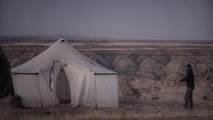 Montana Canvas Traditional Canvas Wall Tent 1