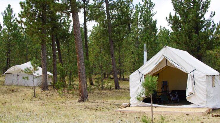 Montana Canvas Traditional Canvas Wall Tent 3