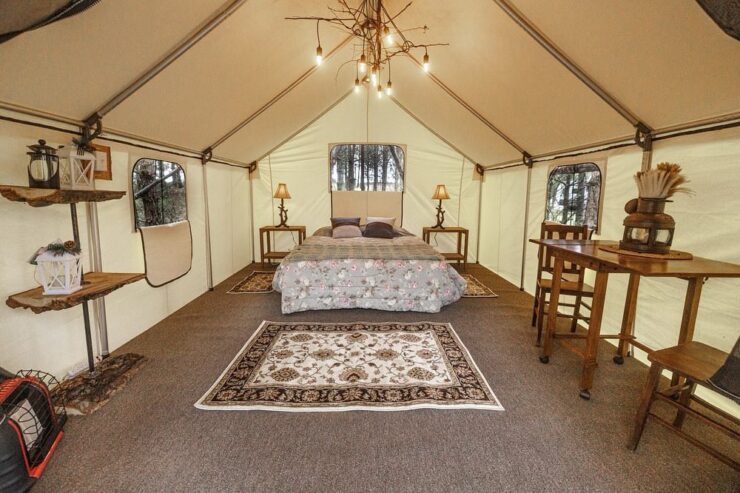 Montana Canvas Traditional Canvas Wall Tent 6