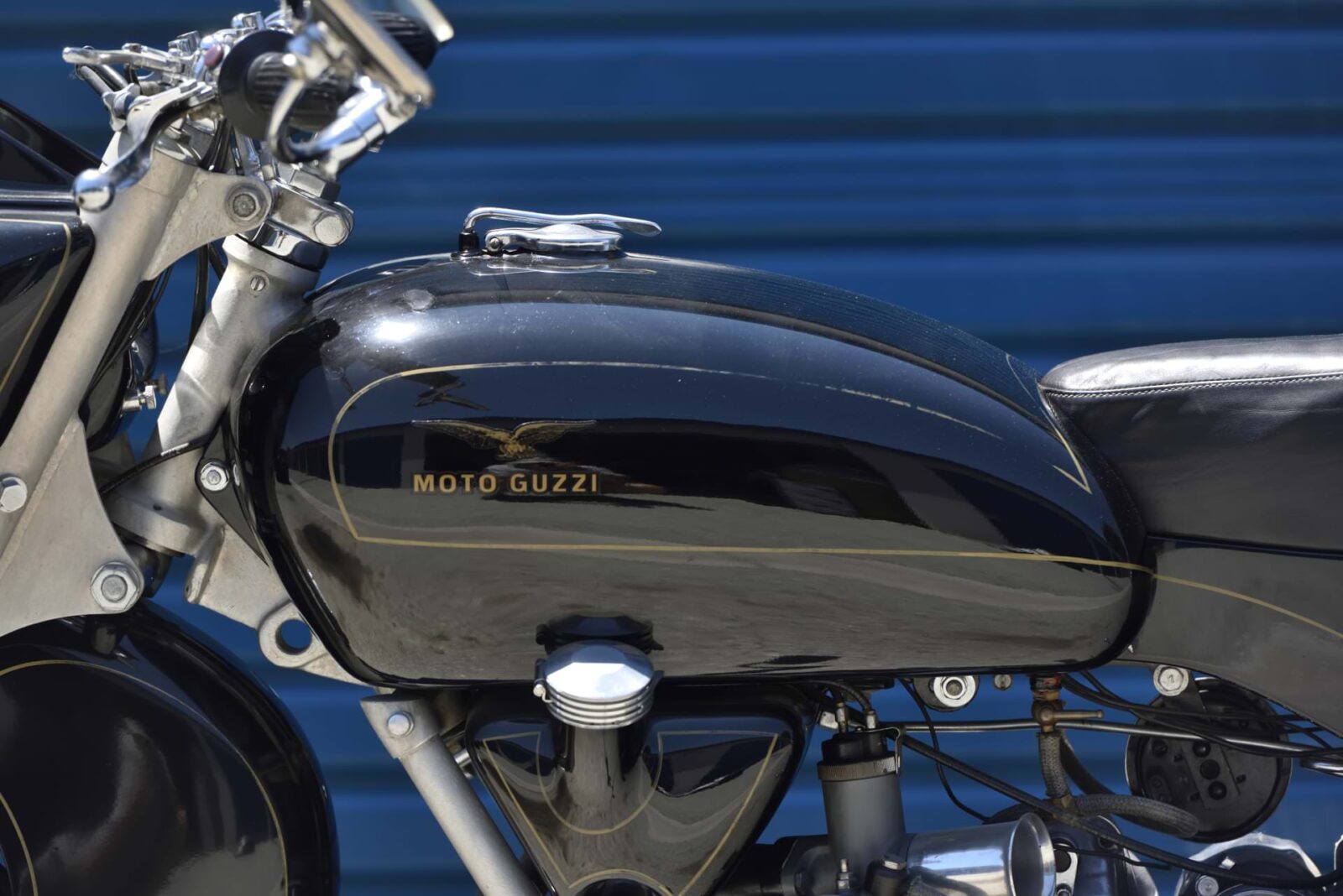 For Sale: The 1959 Moto Guzzi Falcone Built By Von Dutch