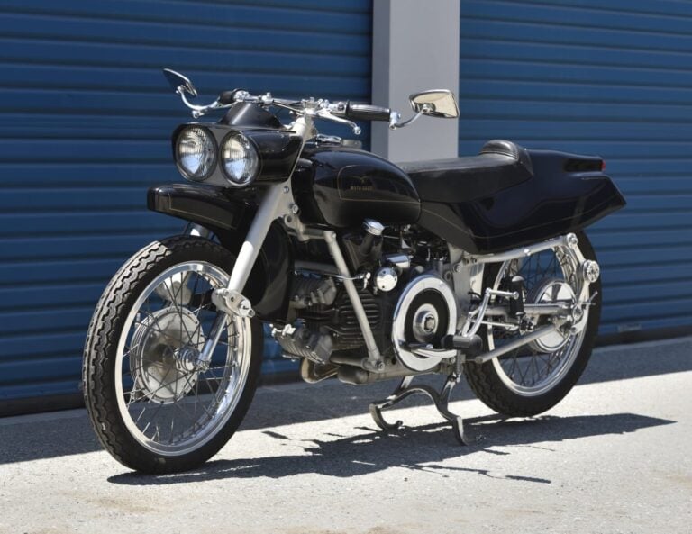 For Sale: The 1959 Moto Guzzi Falcone Built By Von Dutch