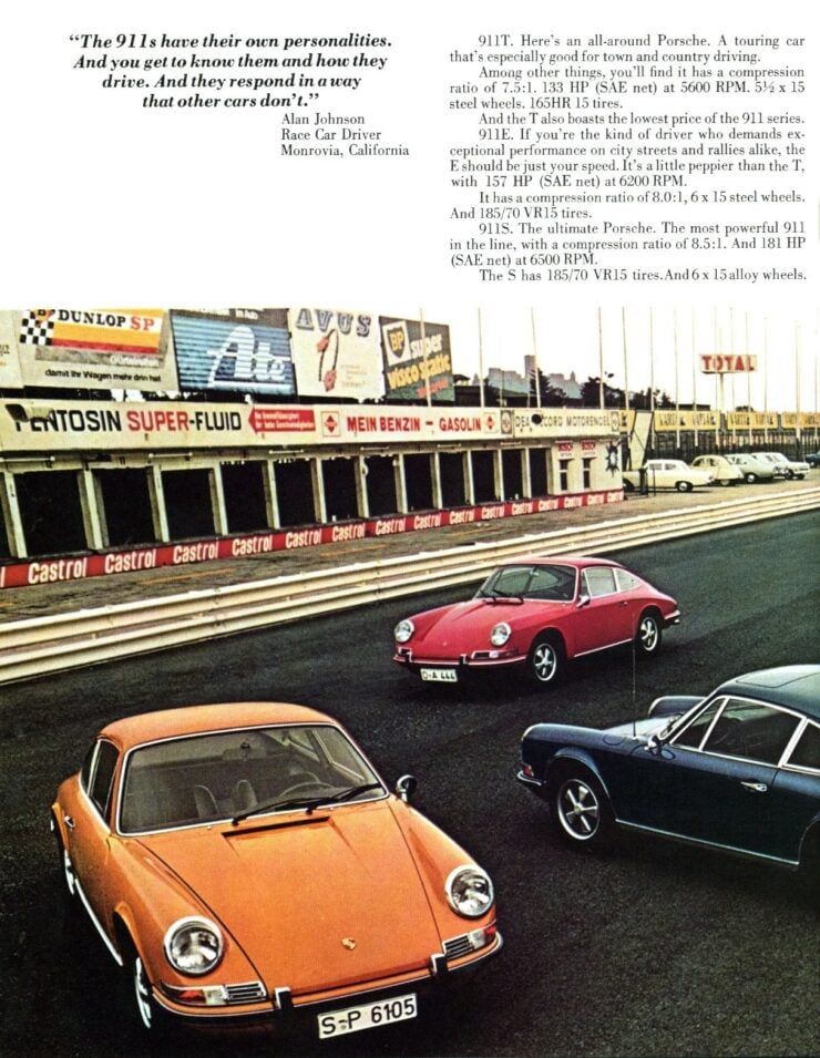 Porsche 911 Vintage Ad