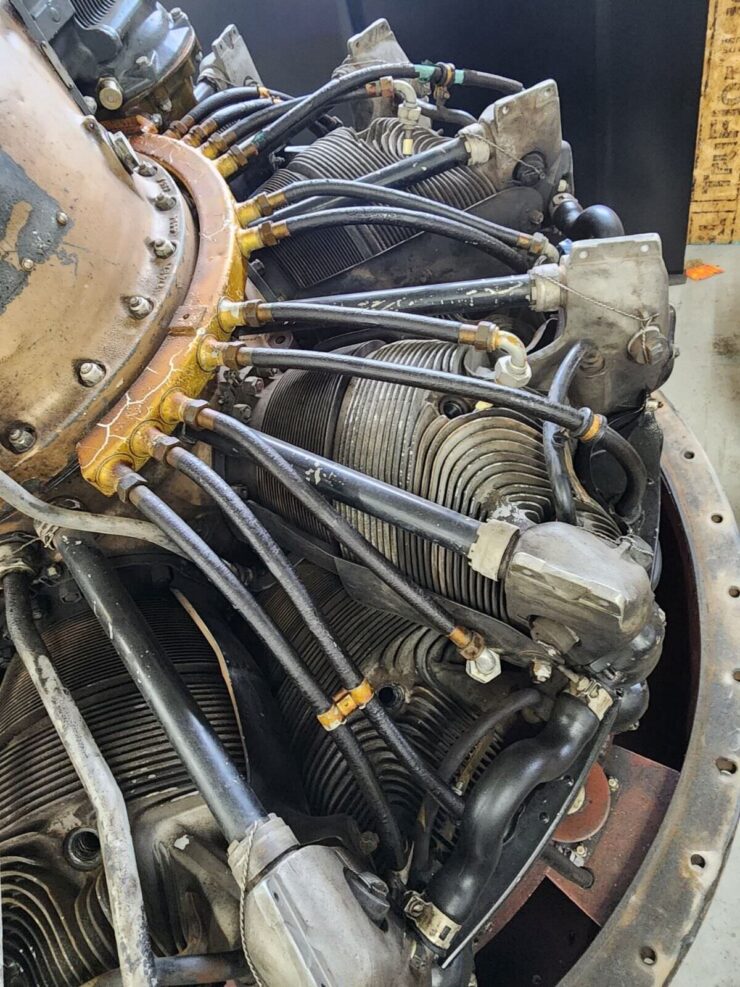 Pratt & Whitney R-2000 Twin Wasp Radial Engine 5