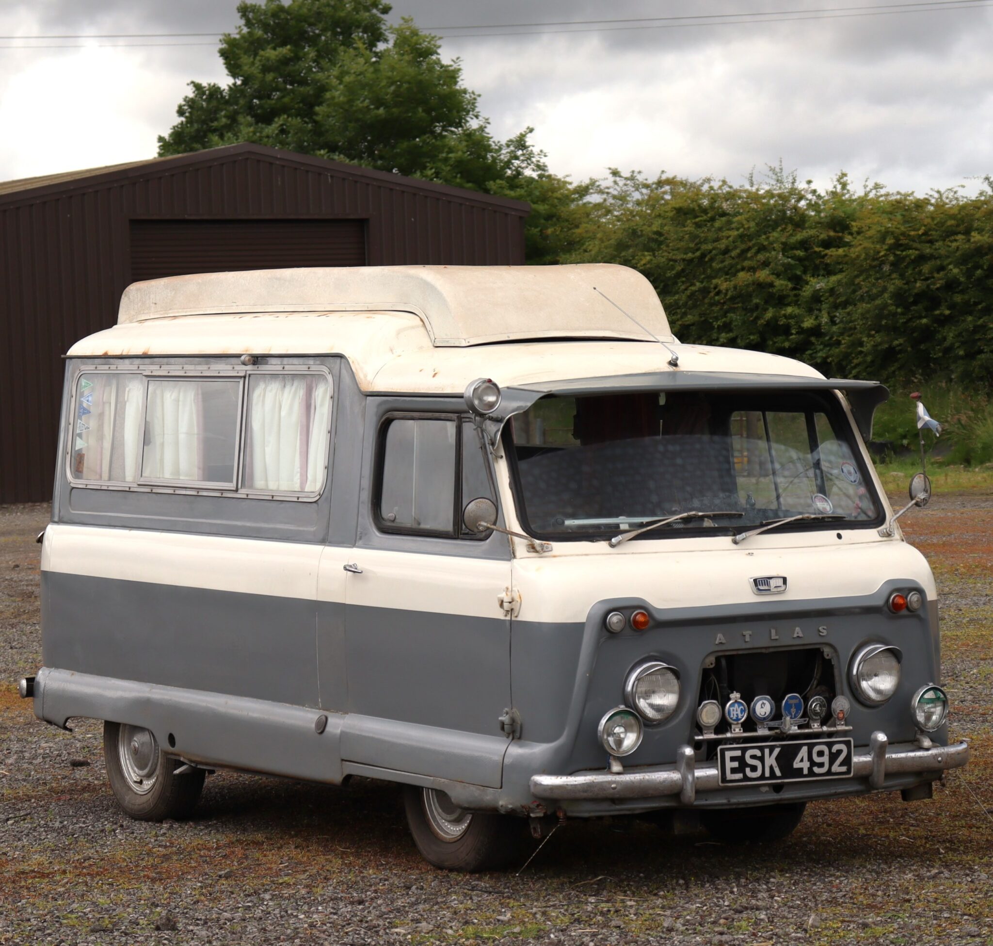 Camper Van Project: An Unusual 1962 Standard Atlas Pop-Top