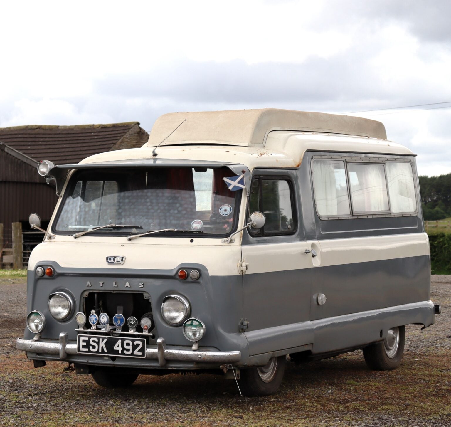 Standard Van Camper Van Project: An Unusual 1962 Standard Atlas Pop-Top