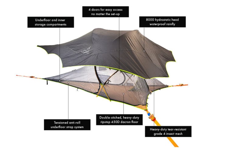 Tentsile Safari Connect 2-Person Tree Tent 4