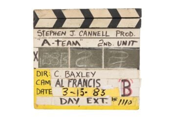 The A-Team Clapperboard