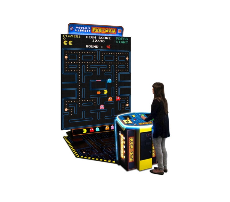 Worlds Largest Pac‐Man Arcade Game 1