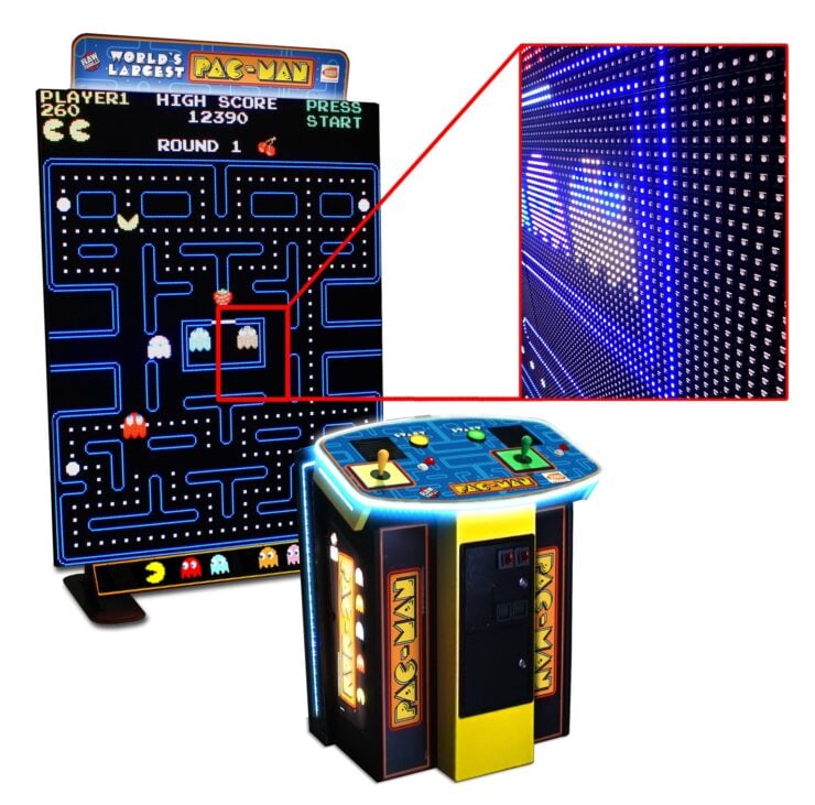 Worlds Largest Pac‐Man Arcade Game 3