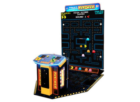 Worlds Largest Pac‐Man Arcade Game