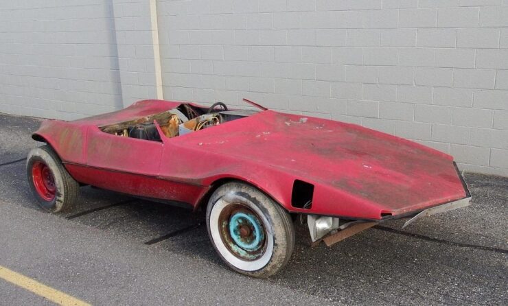 1966 Cannara Wedge Car Before Restoration