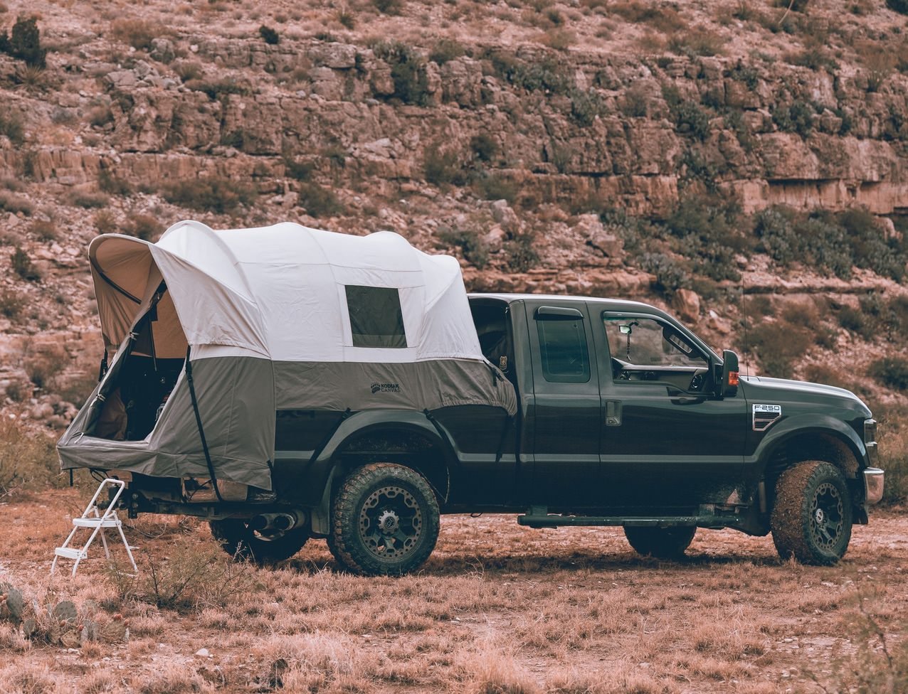 The Kodiak Canvas Truck Tent – ​​​​A cheap alternative to roof tents