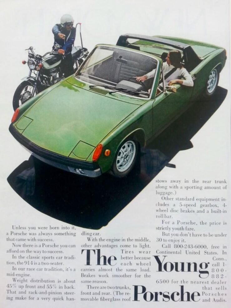 Porsche 914 Vintage Ad 1