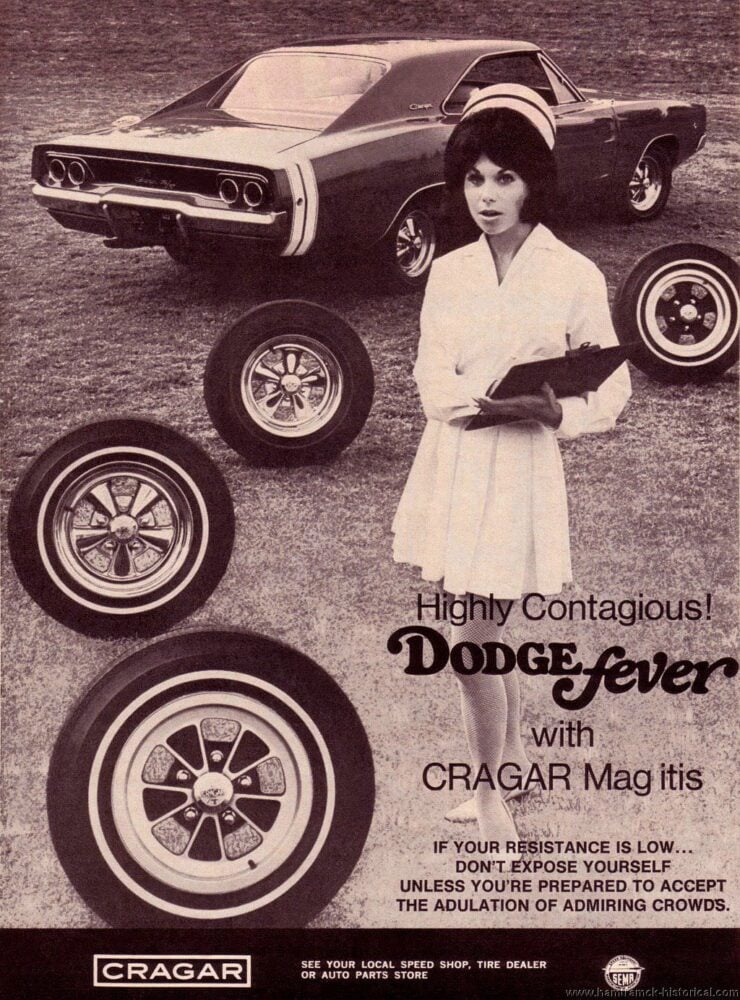 1968 Dodge Charger Vintage Ad