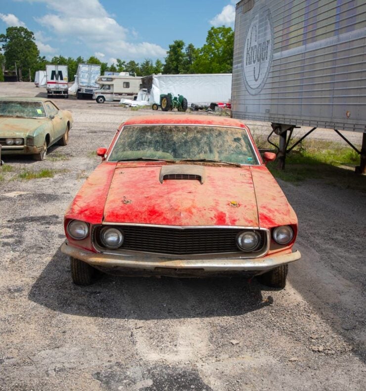 1969 Ford Mustang Barn Find 1