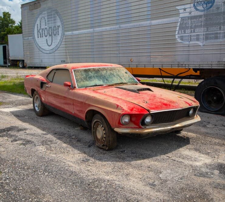 1969 Ford Mustang Barn Find 2