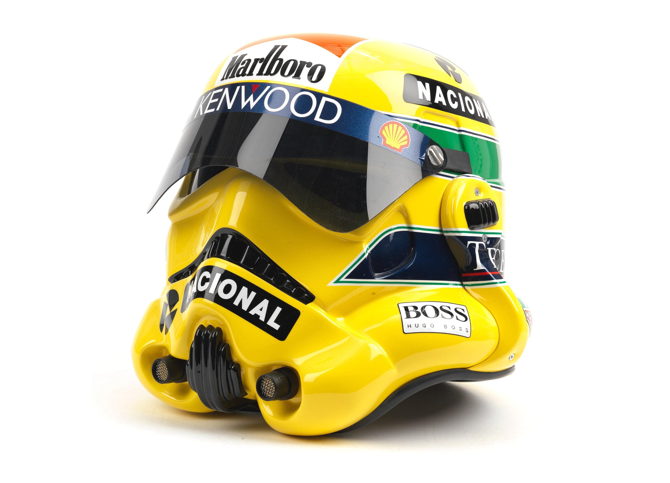 ayrton senna shoei helmet 1993 SIGNED AUTOGRAPHED X4 F1 - BLACK INK -  Racing Helmet Collector Bell Racing launched a special edition mini helmet created at half scale (1 Bonhams Cars : Ayrton Senna,