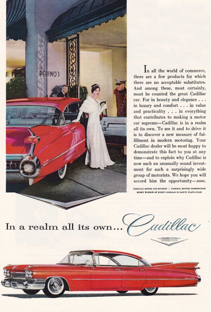 Cadillac Series 62 Vintage Ad