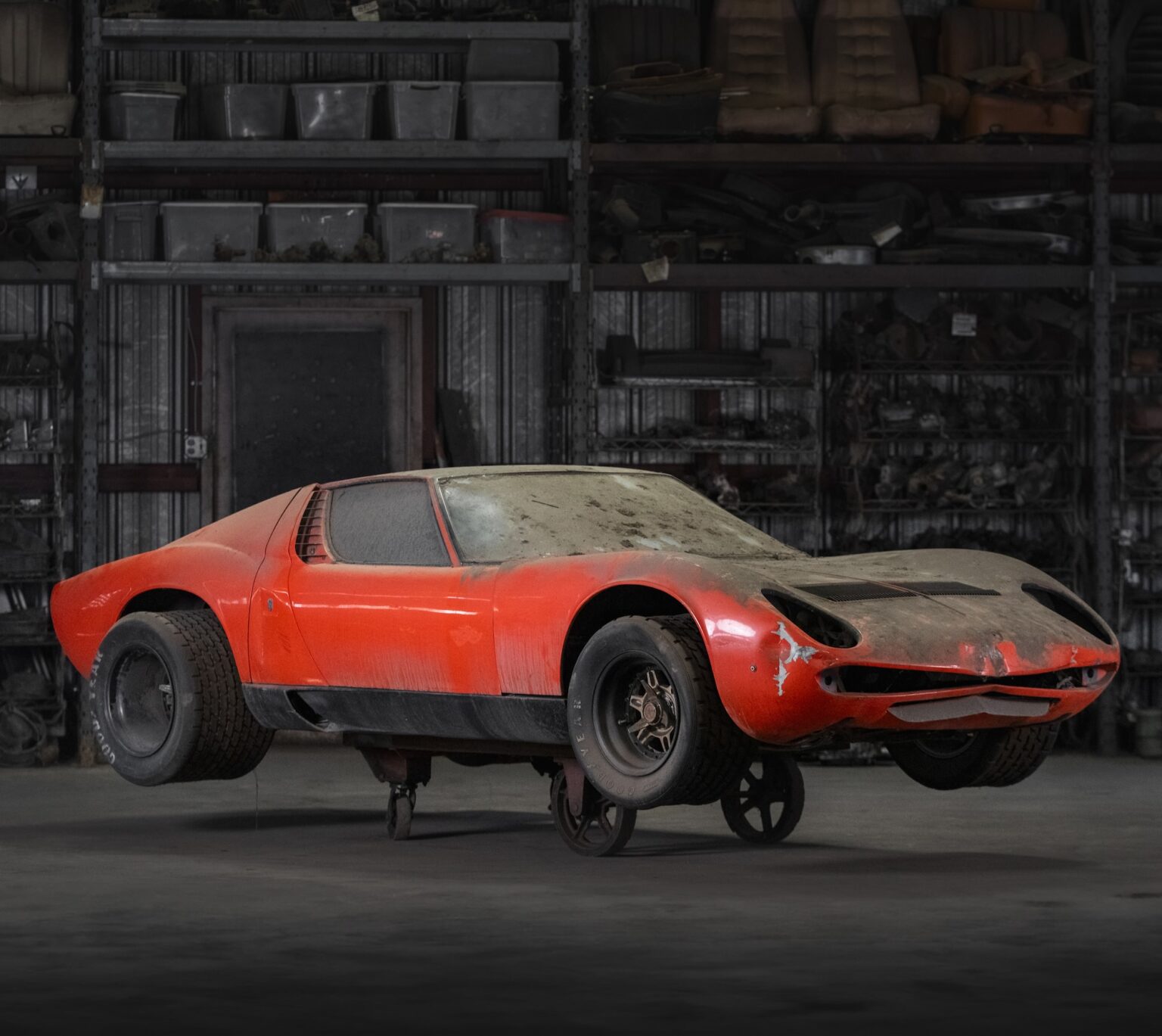 For Sale After 44 Years In Storage A 1967 Miura P400
