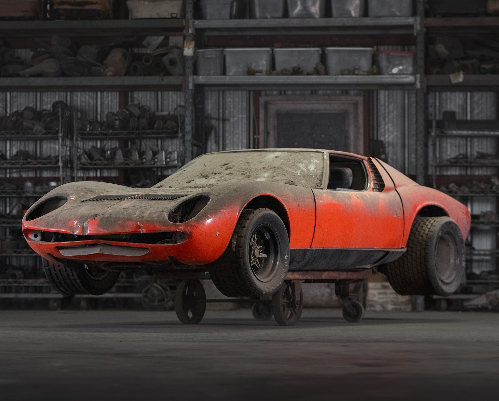 For Sale After 44 Years In Storage: A 1967 Lamborghini Miura